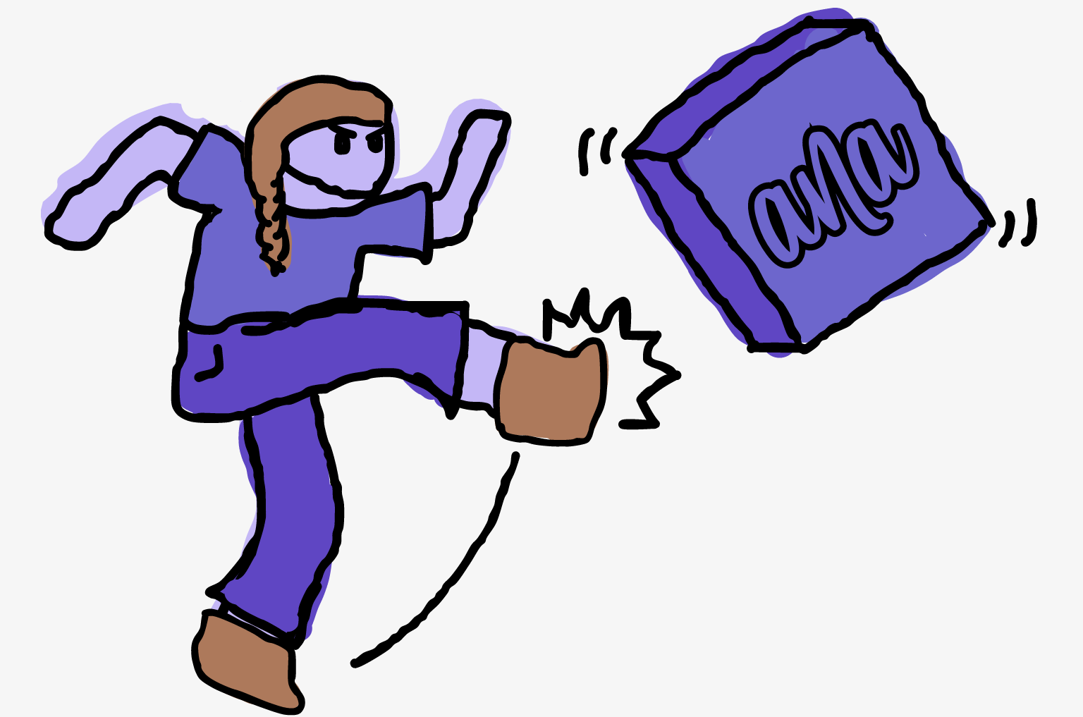 Tan rápido y tan lento